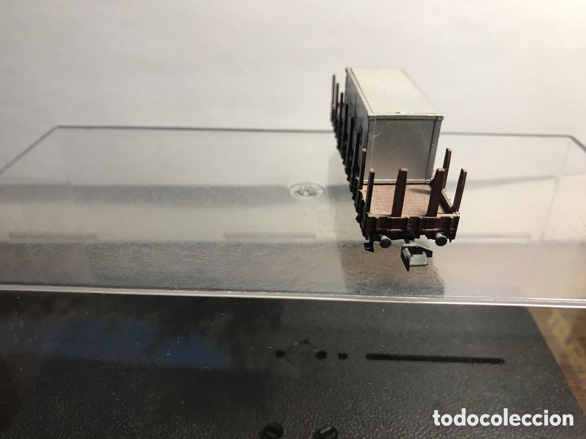 Trenes escala: VAG&Oacute;N CONTENEDORES ROCO - Foto 3