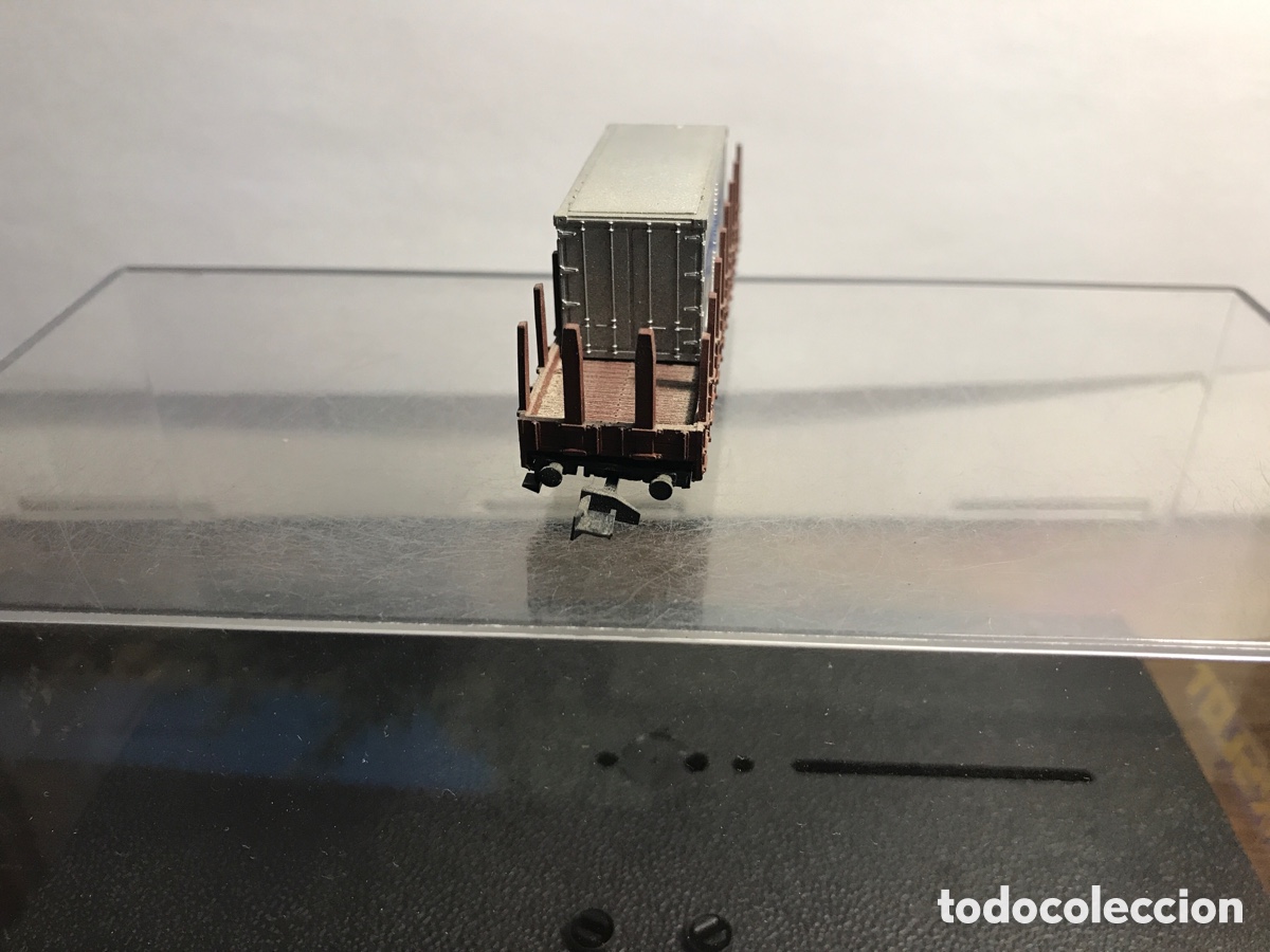 Trenes escala: VAG&Oacute;N CONTENEDORES ROCO - Foto 4