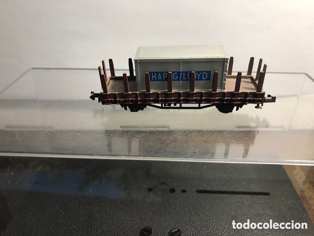 Trenes escala: VAG&Oacute;N CONTENEDORES ROCO - Foto 1