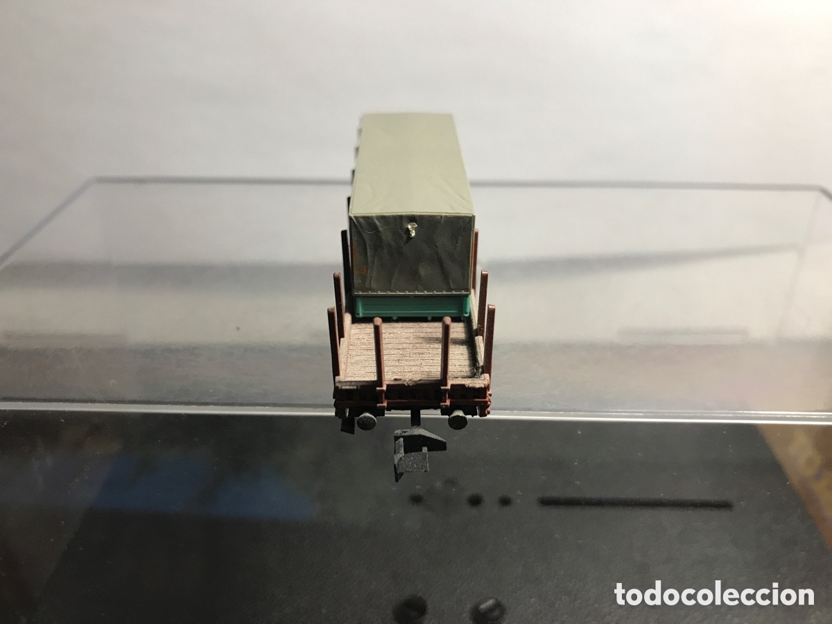 Trenes escala: VAG&Oacute;N ROCO CONTENEDORES - Foto 2