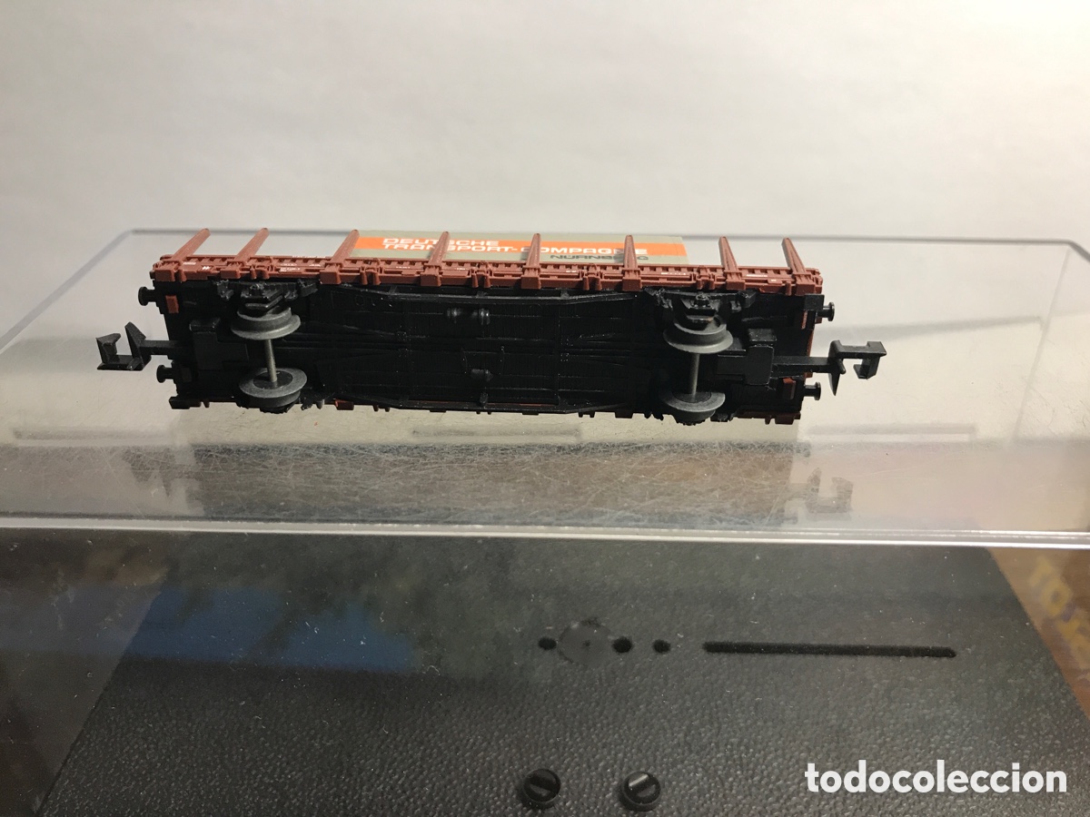 Trenes escala: VAG&Oacute;N ROCO CONTENEDORES - Foto 5