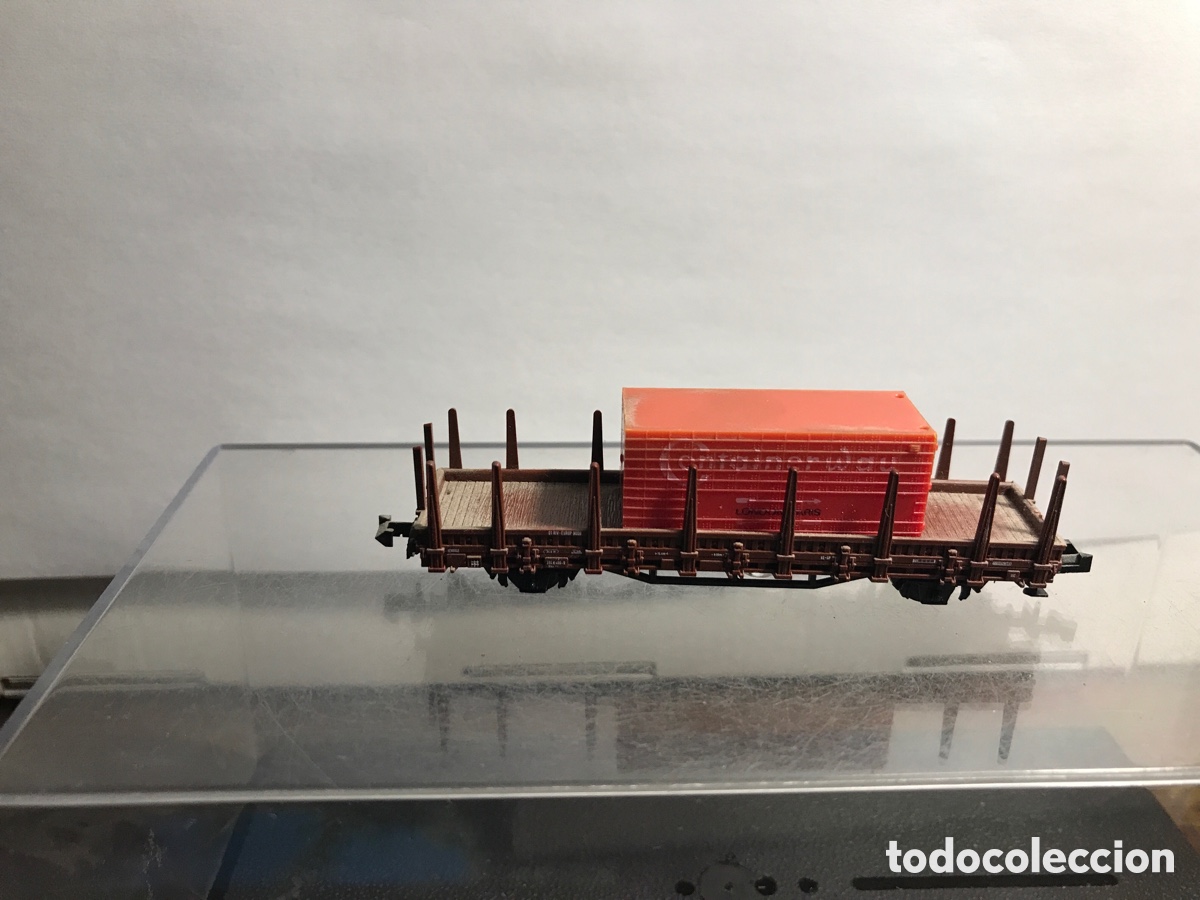 Trenes escala: VAG&Oacute;N CONTENEDORES ROCO - Foto 1