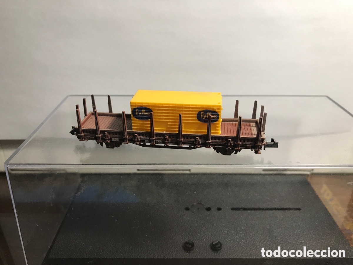 Trenes escala: VAG&Oacute;N CONTENEDORES ROCO - Foto 1