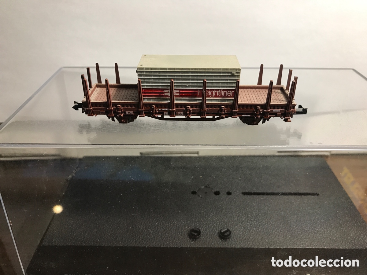 Trenes escala: VAG&Oacute;N CONTENEDORES ROCO - Foto 3
