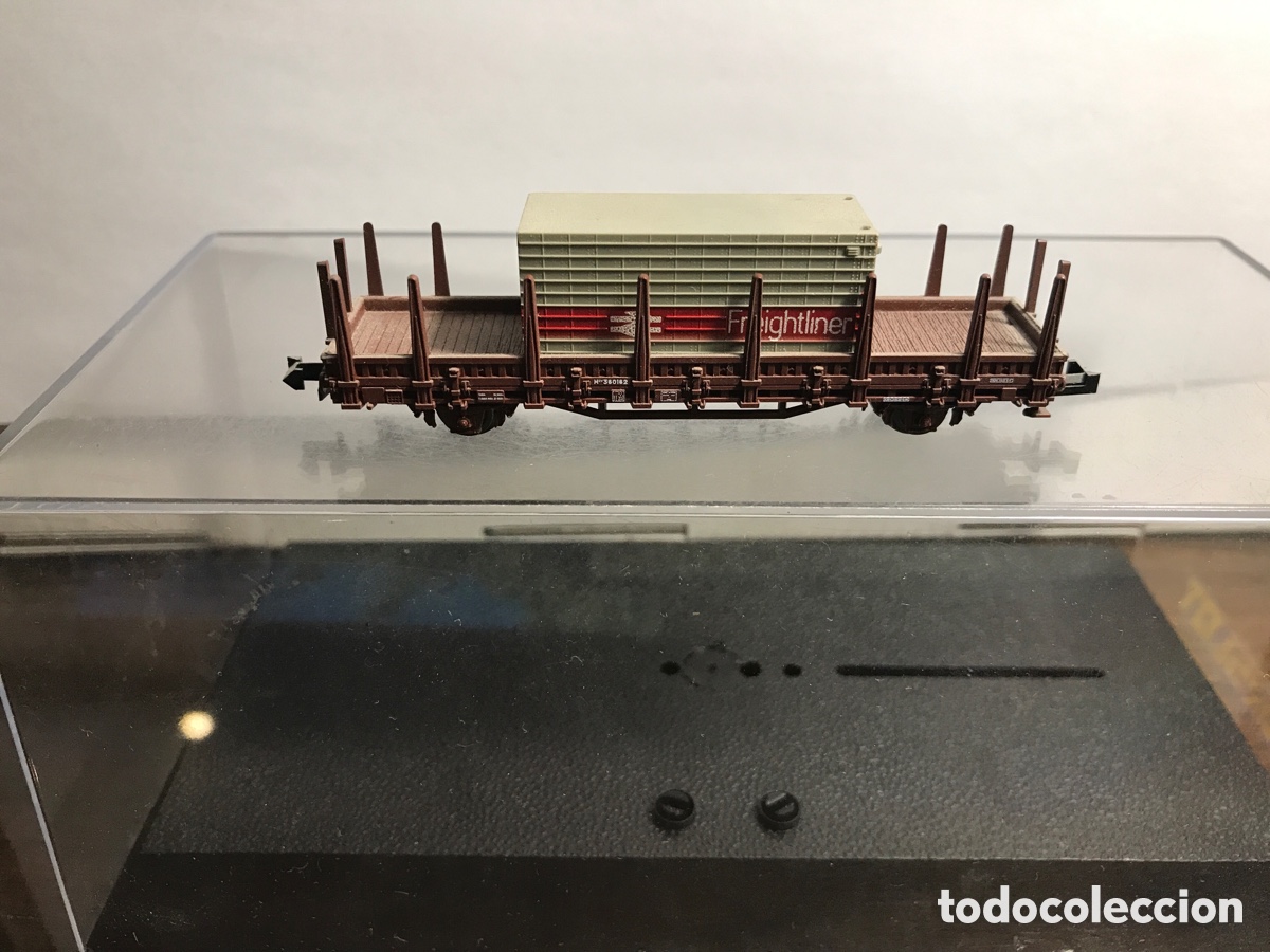 Trenes escala: VAG&Oacute;N CONTENEDORES ROCO - Foto 1