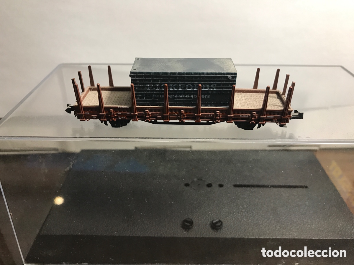 Trenes escala: VAG&Oacute;N CONTENEDORES ROCO - Foto 3