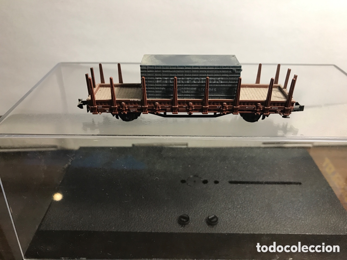 Trenes escala: VAG&Oacute;N CONTENEDORES ROCO - Foto 1