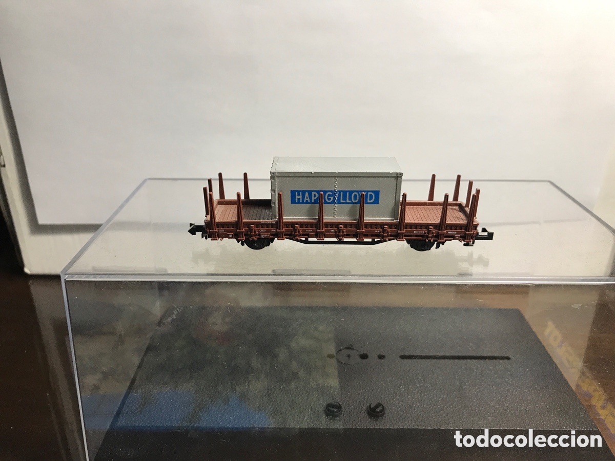 Trenes escala: VAG&Oacute;N CONTENEDORES ROCO - Foto 1