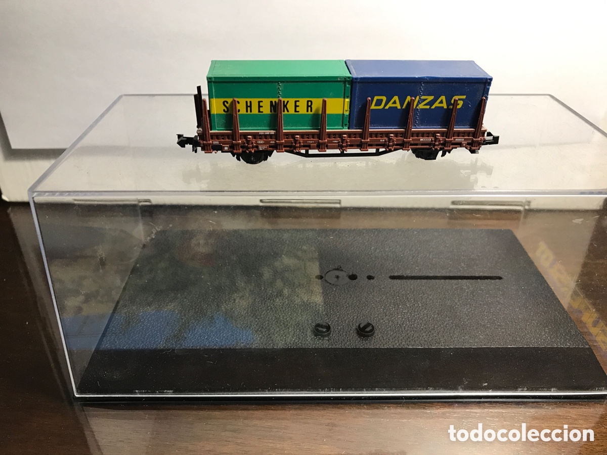 Trenes escala: VAG&Oacute;N CONTENEDORES ROCO - Foto 2