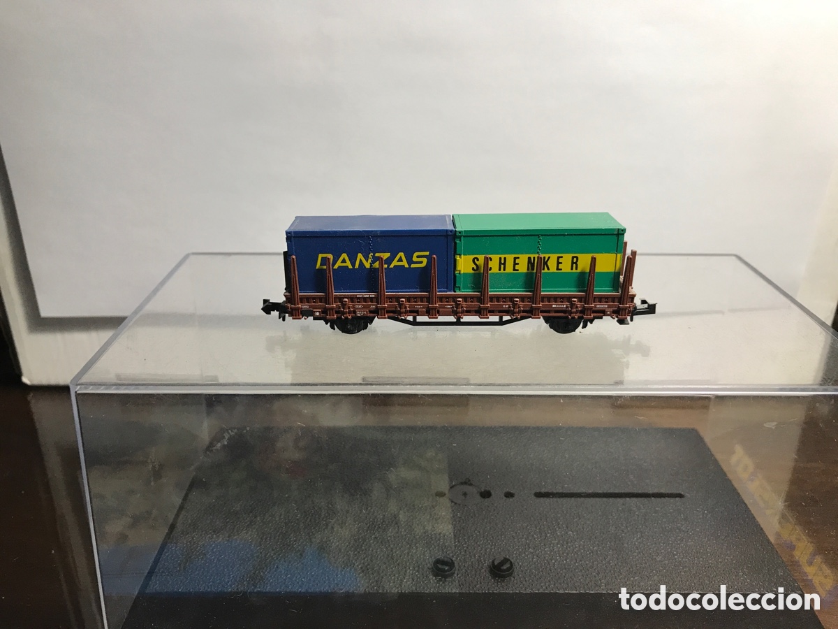 Trenes escala: VAG&Oacute;N CONTENEDORES ROCO - Foto 1