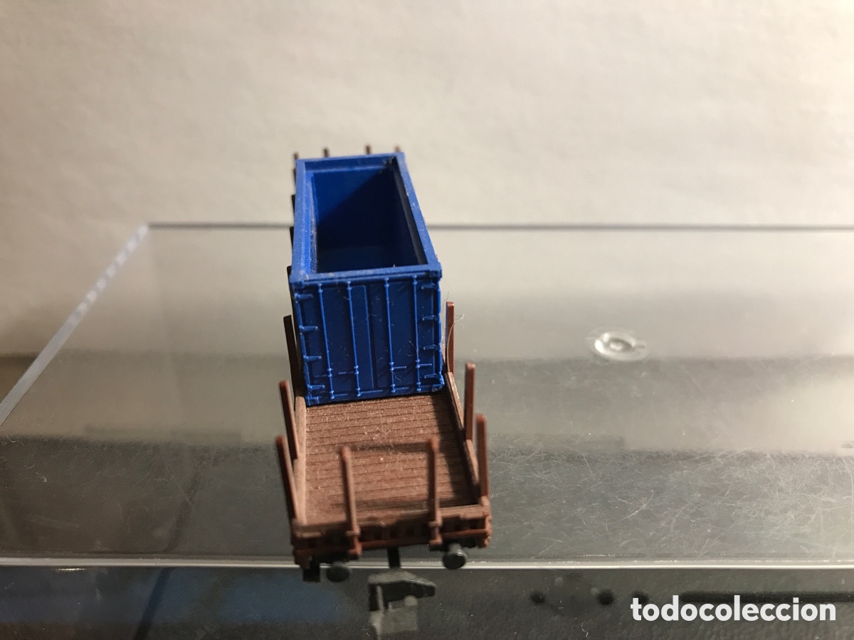 Trenes escala: VAG&Oacute;N CONTENEDORES ROCO - Foto 4