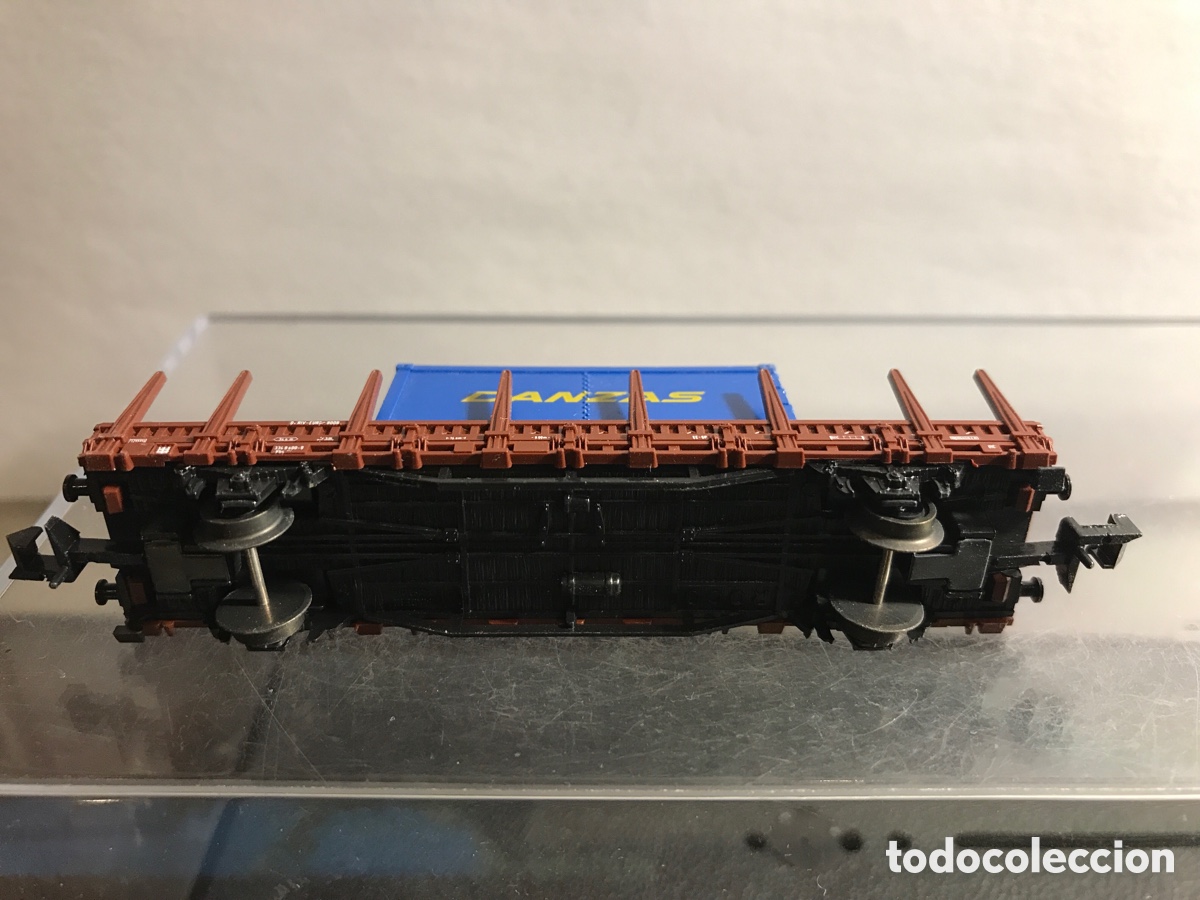 Trenes escala: VAG&Oacute;N CONTENEDORES ROCO - Foto 5