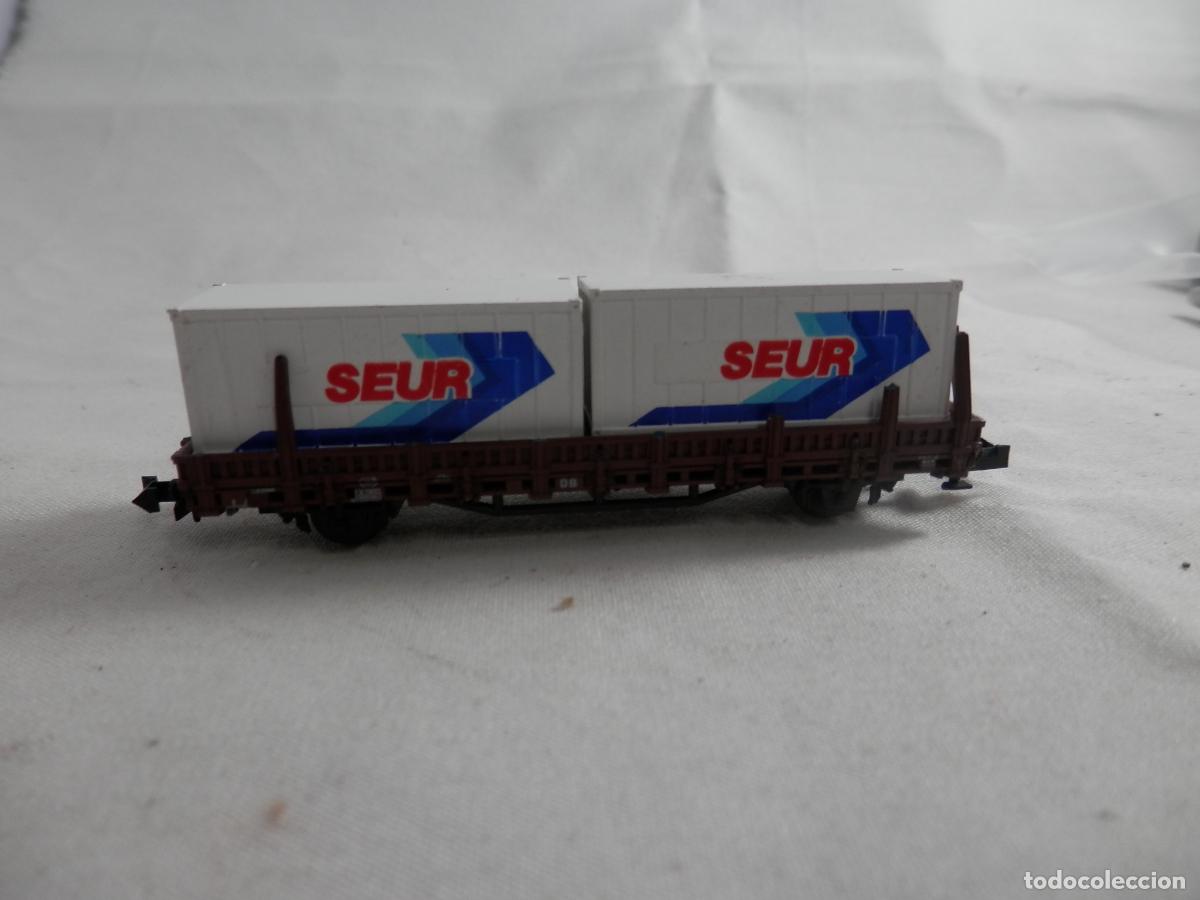 Trenes Escala: VAGON TELERO ESCALA N DE ROCO