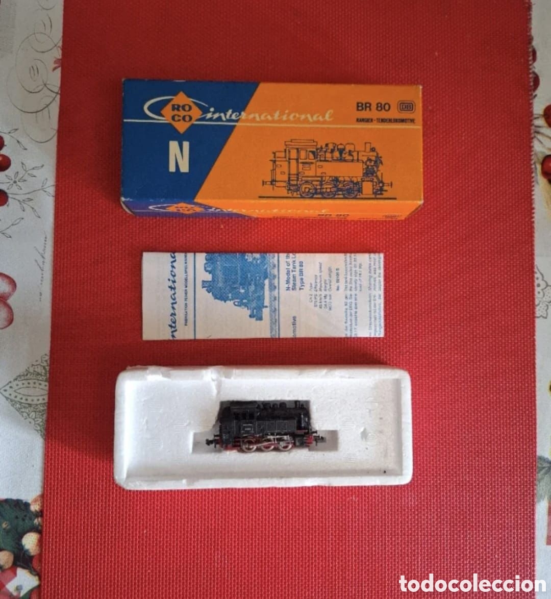 Trenes escala: Locomotora Roco BR 80 DB N