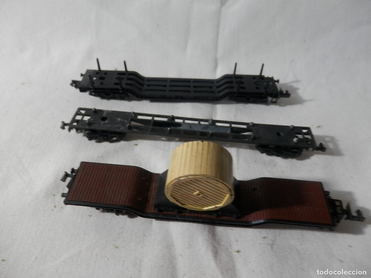 Trenes escala: LOTE VAGONES GONDOLA ESCALA N DE ROCO