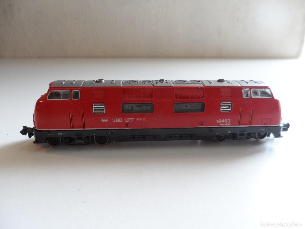 Trenes escala: LOCOMOTORA V200 SBB CFF FFC ROCO ESCALA N