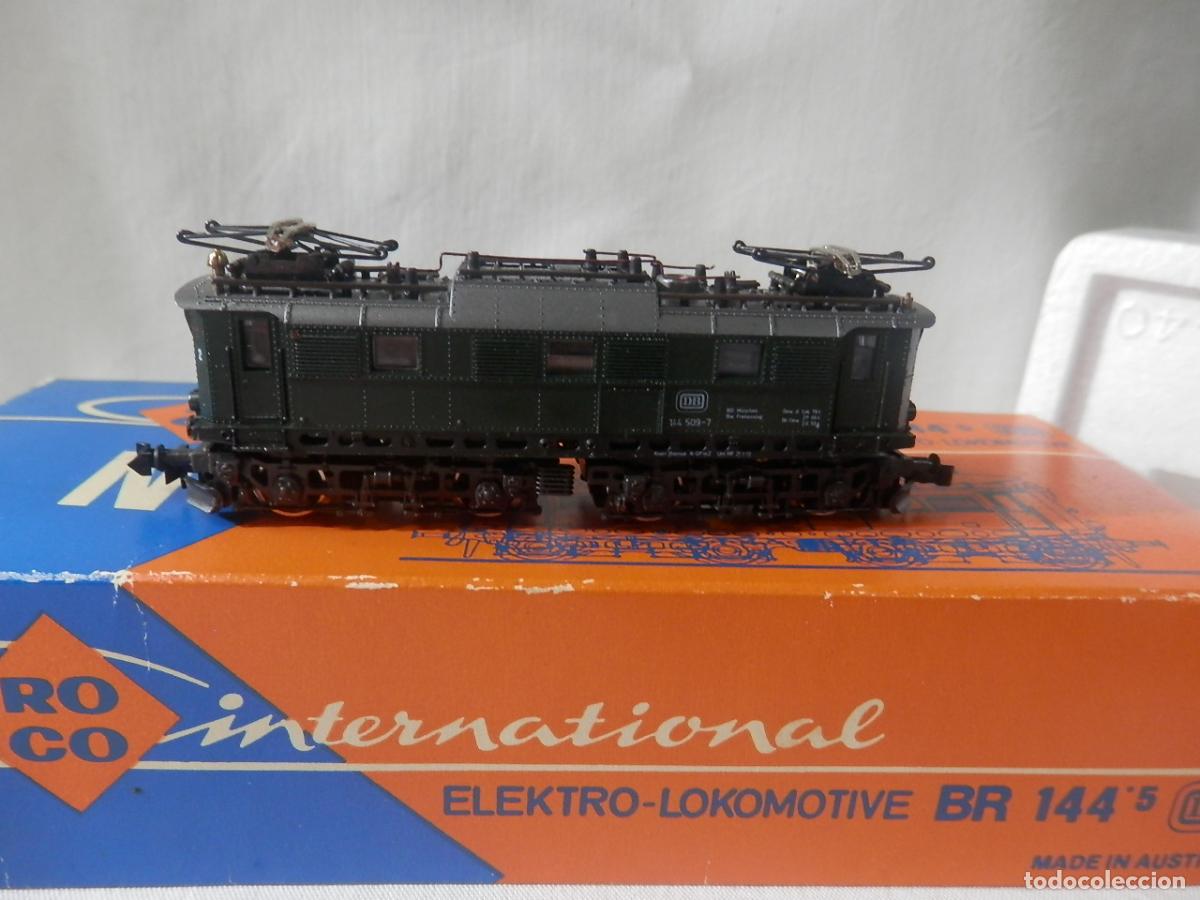 Trenes escala: LOCOMOTORA ELECTRICA DE LA DB BR 144 ESCALA N DE ROCO