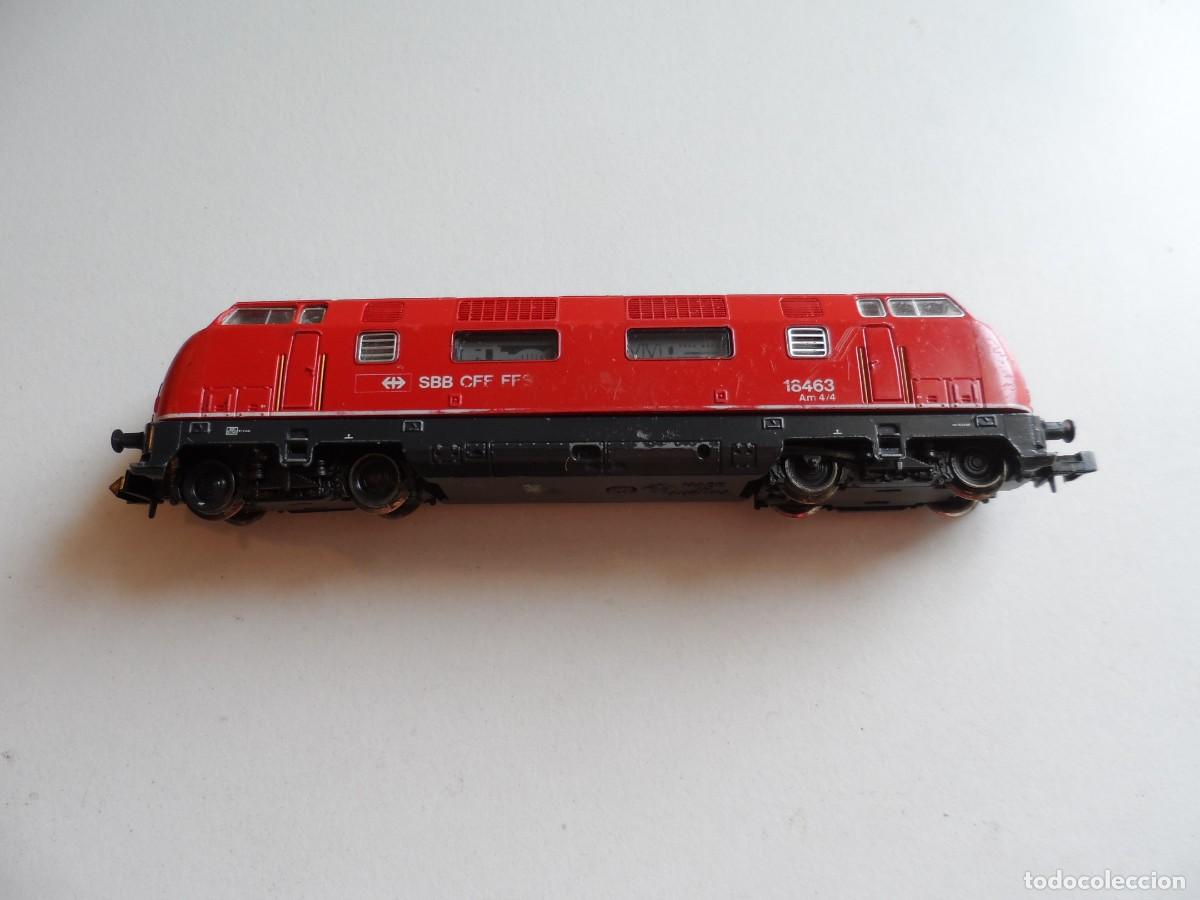 Treni in Scala: LOCOMOTORA V200 SBB CFF FFC ROCO ESCALA N