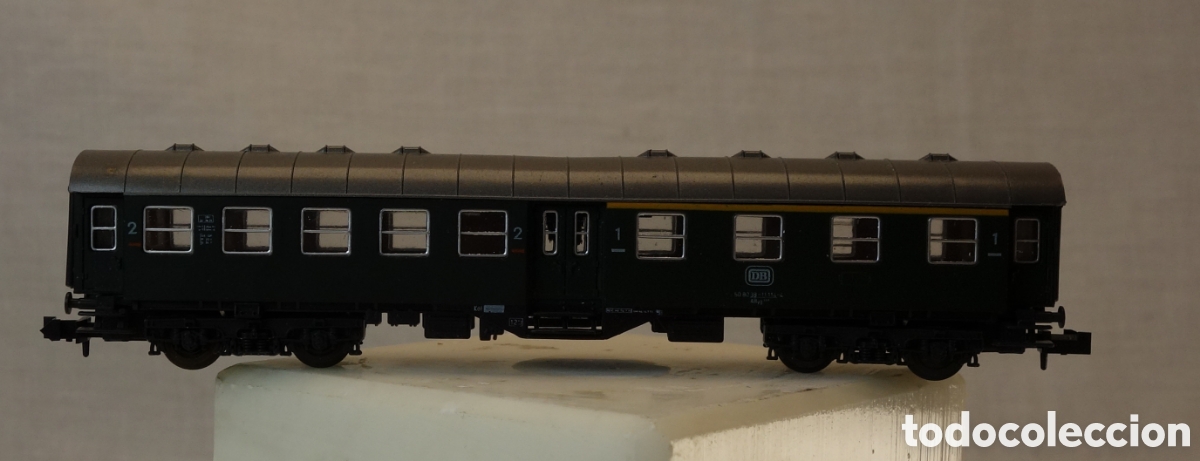 Trenes escala: Vag&oacute;n Roco N 2254 Umbauwagen&rdquo; tipo AB4yg de 1&ordf; y 2&ordf; clase.&nbsp;DB