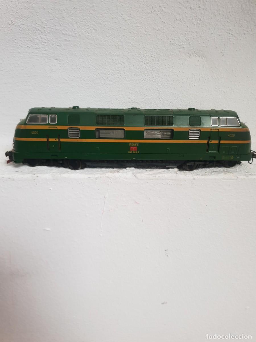 Comboios Escala: Maquina tren roco renfe 340-020-3