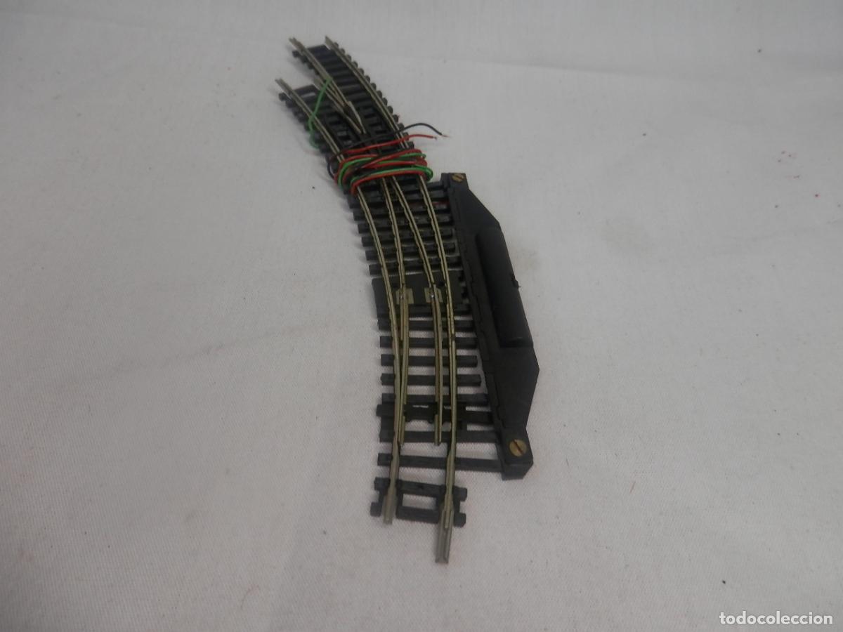 Trenes escala: DESVIO ELECTRICO EN CURVA IZQUIERDO ESCALA N DE ROCO