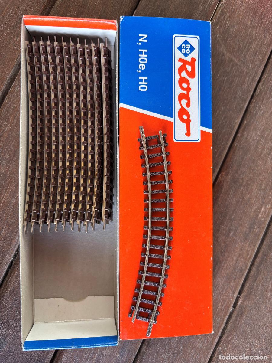 Trenes escala: Roco N 22221 12 curvas en caja original