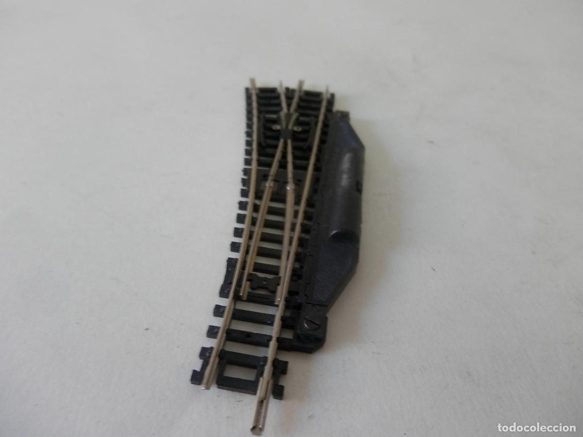Trenes escala: DESVIO MANUAL IZQUIERDO ESCALA N DE ROCO