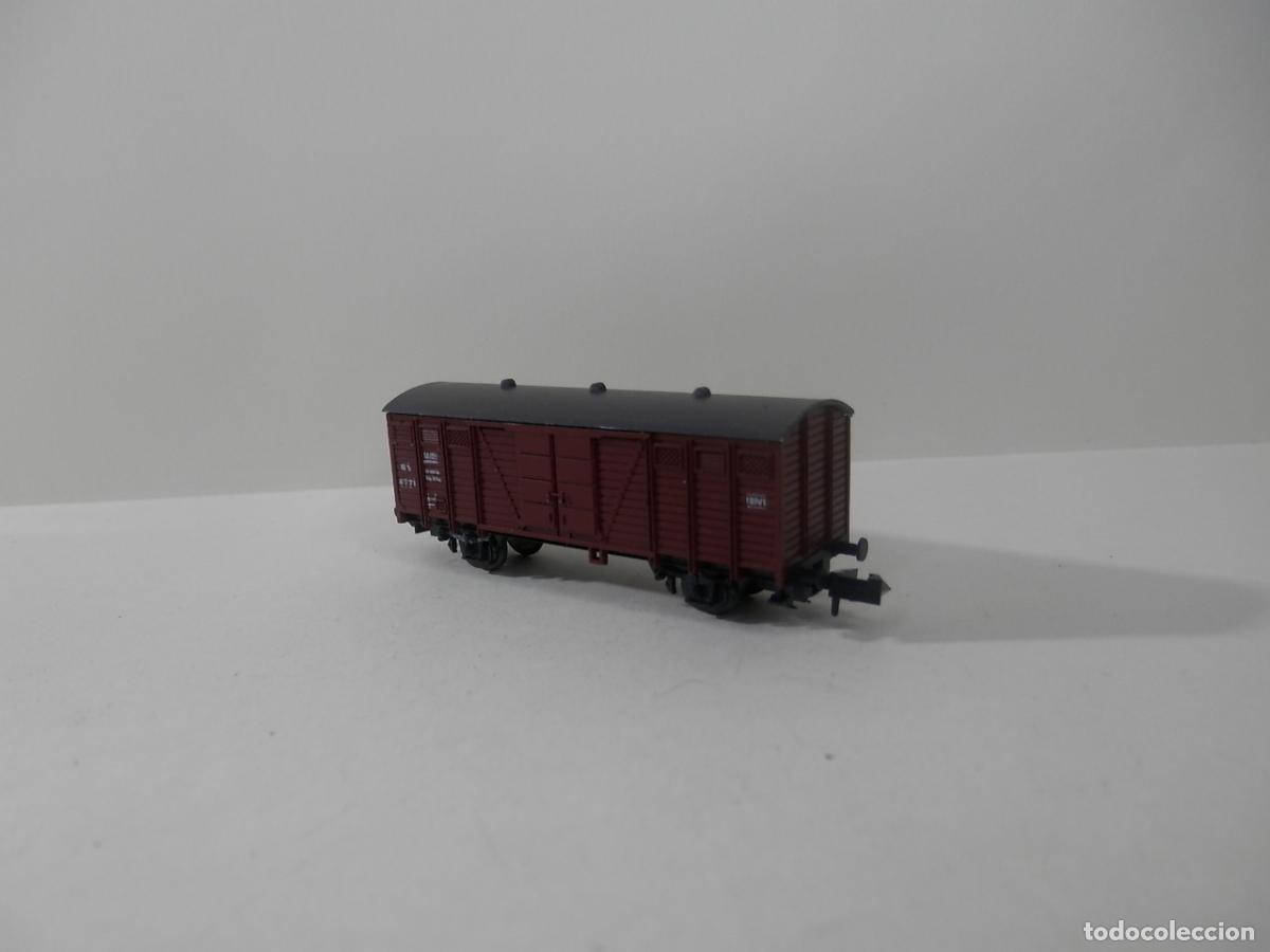 Trenes escala: VAGON CERRADO ESCALA N DE ROCO
