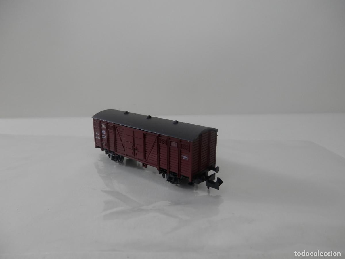 Trenes escala: VAGON CERRADO ESCALA N DE ROCO