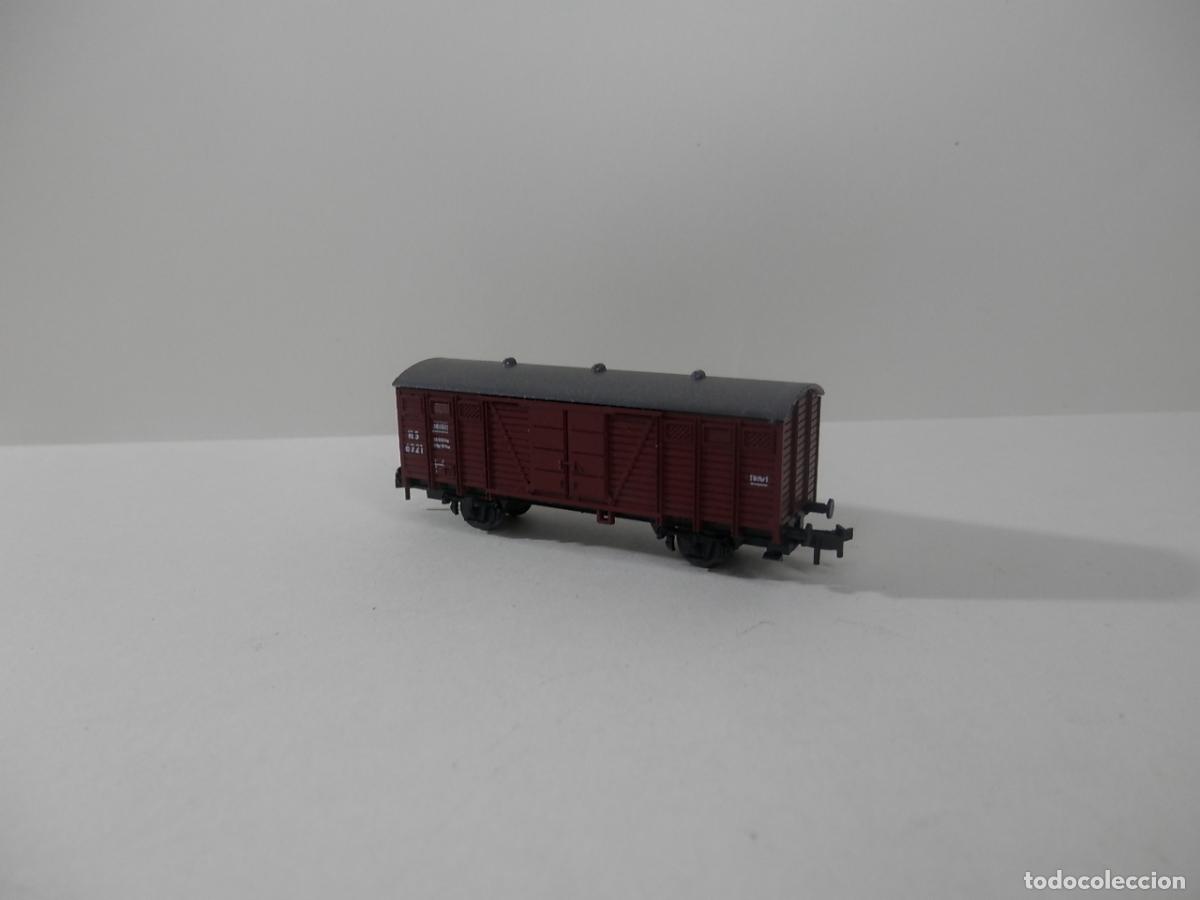 Trenes escala: VAGON CERRADO ESCALA N DE ROCO