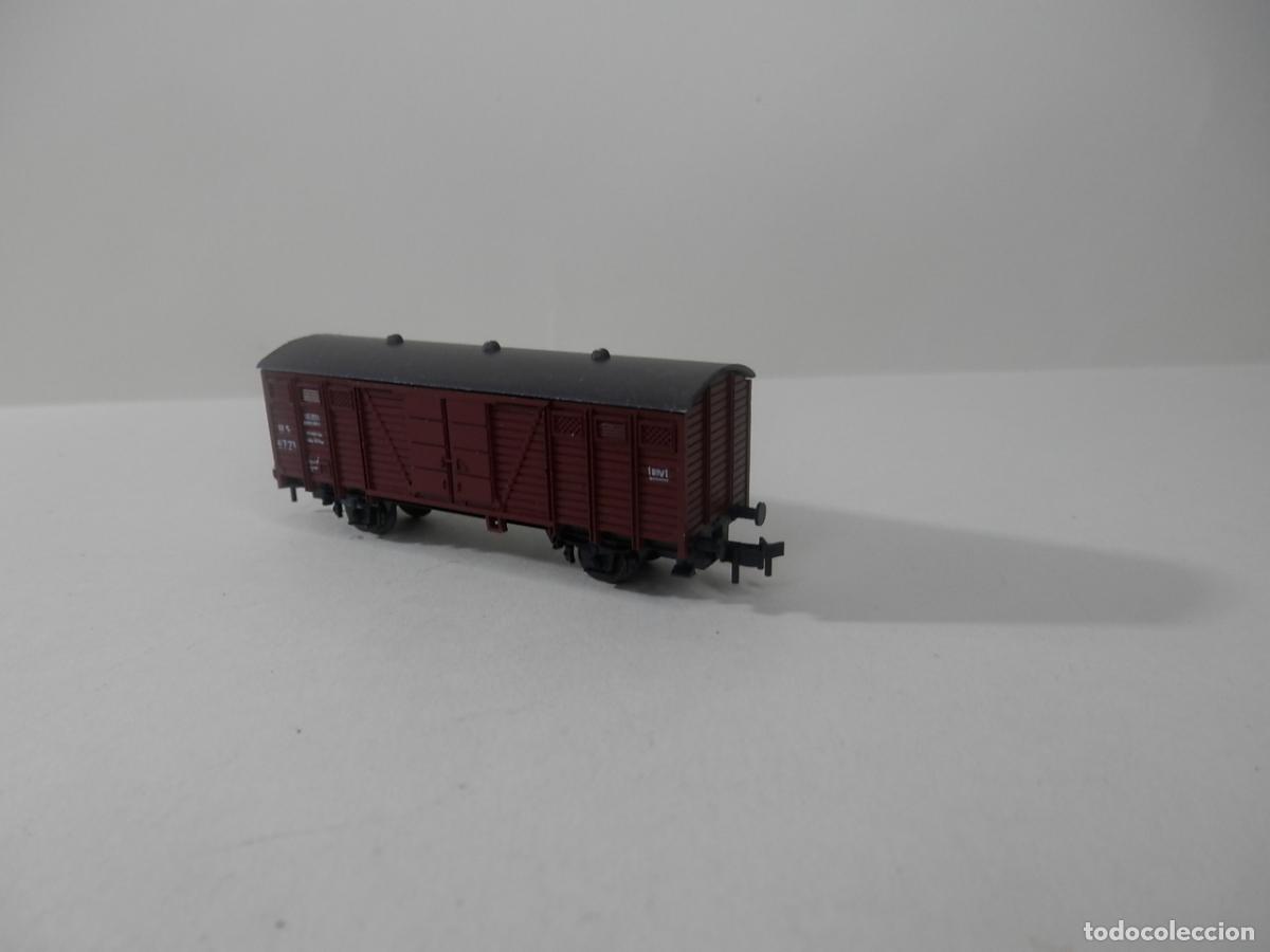 Trenes escala: VAGON CERRADO ESCALA N DE ROCO