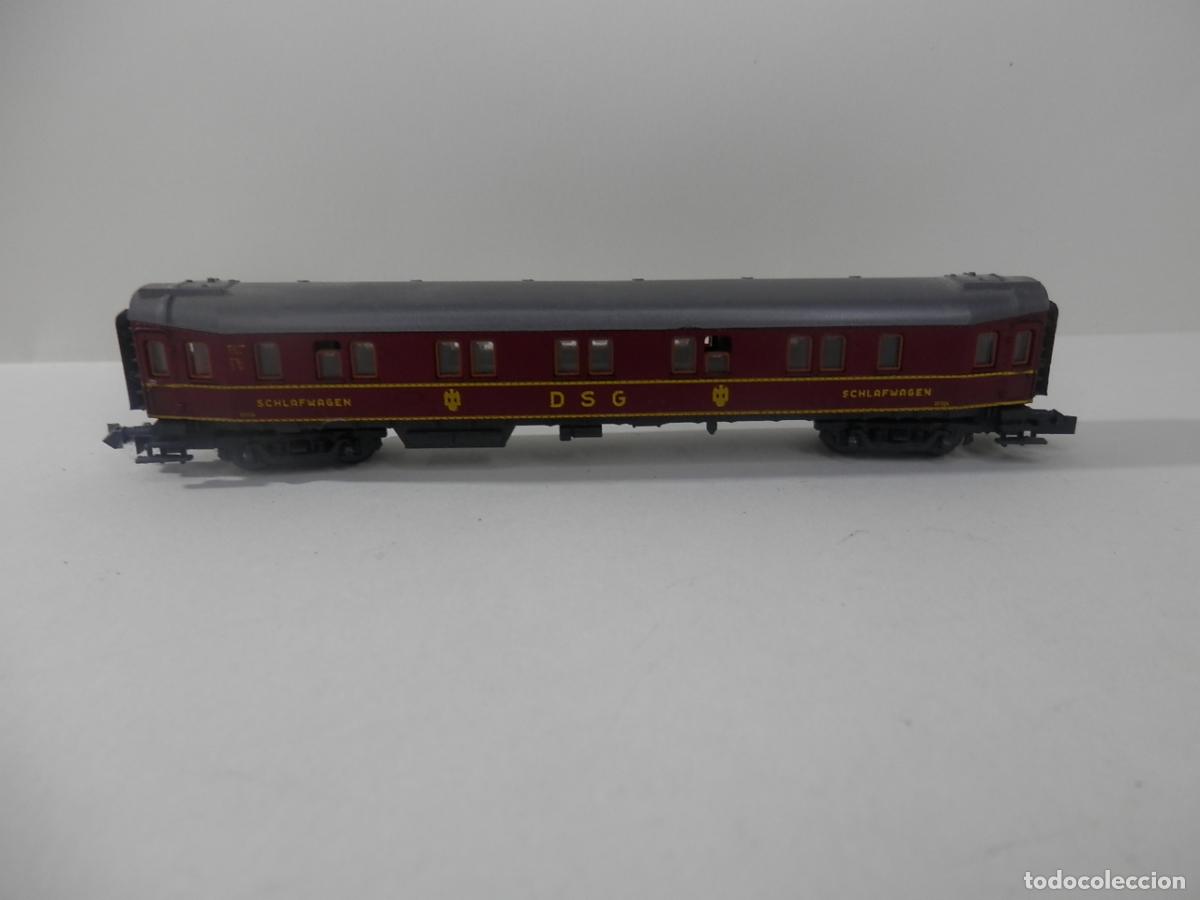 Trenes escala: VAGON PASAJEROS DE LA DSG ESCALA N DE ROCO