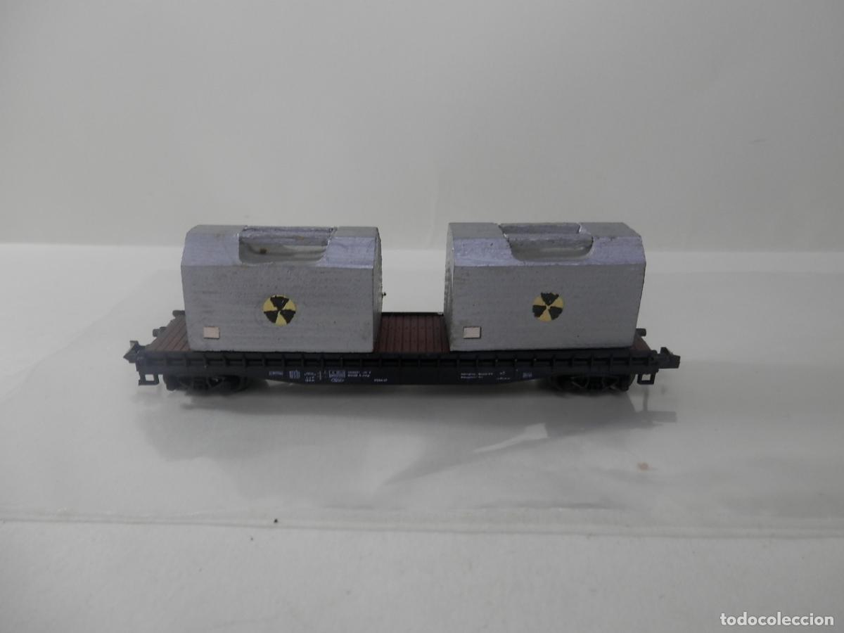 Trenes escala: VAGON CONTENEDOR ESCALA N DE ROCO