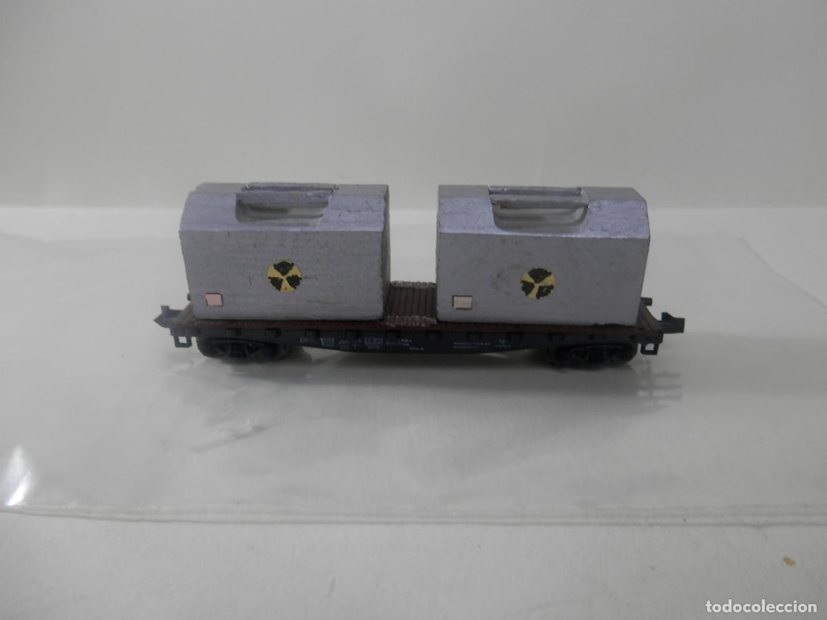 Trenes escala: VAGON CONTENEDOR ESCALA N DE ROCO
