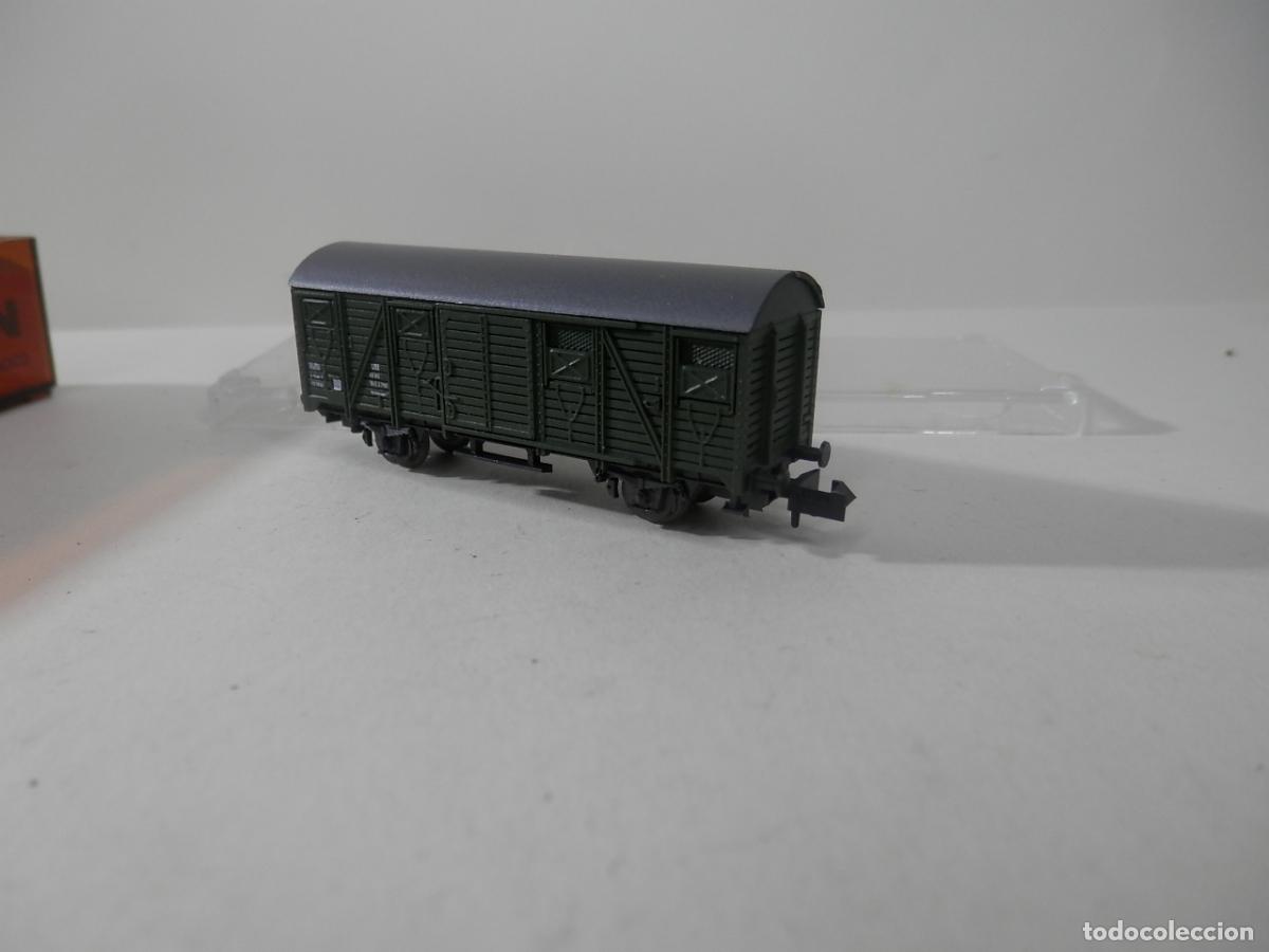 Trenes escala: VAGON CERRADO ESCALA N DE ROCO