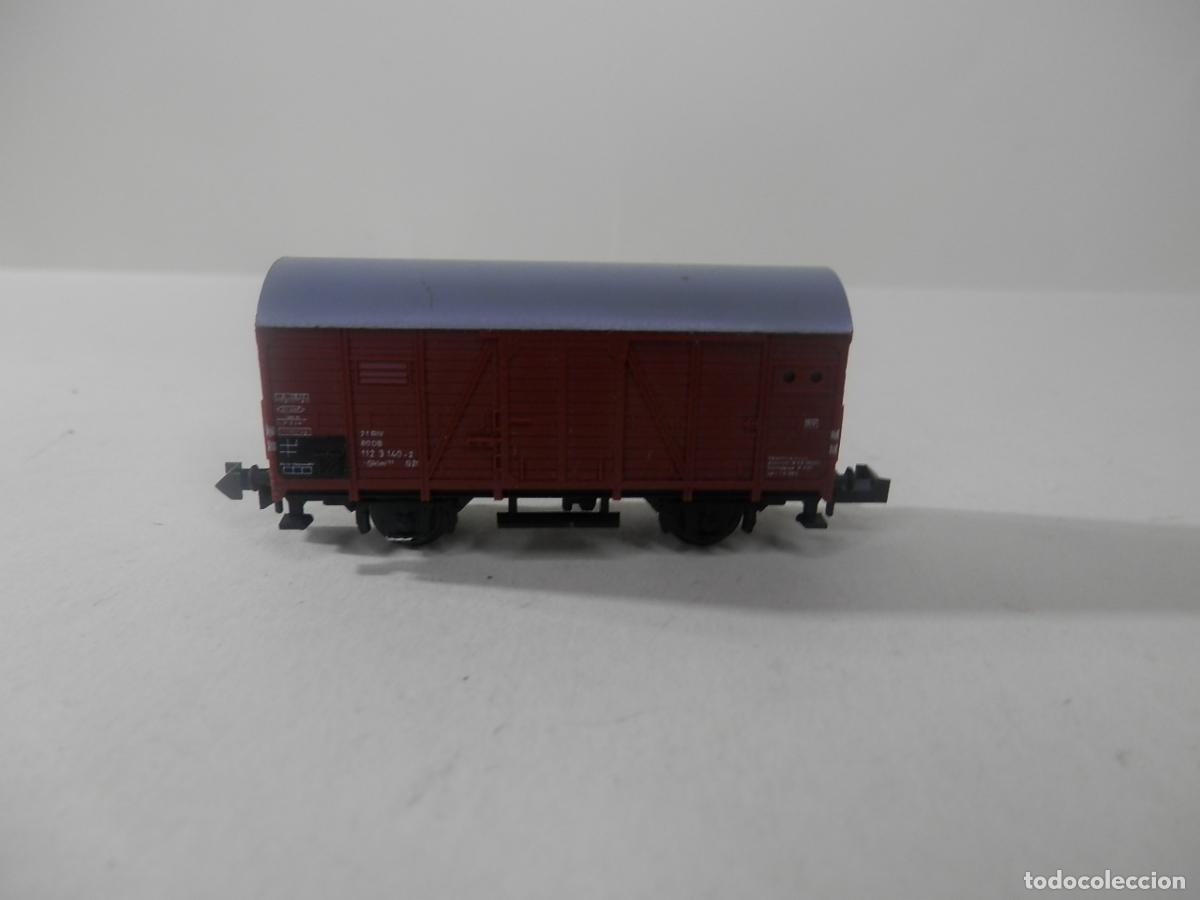 Trenes escala: VAGON CERRADO ESCALA N DE ROCO