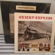 Trenes Escala: MINITRAINS ORIENT EXPRESS, ALTAYA, NUEVO, ESCALA 1/220. Lote 174031757