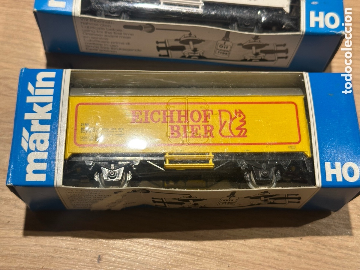 Trenes escala: Lote de 3 vagones Marklin - Foto 5