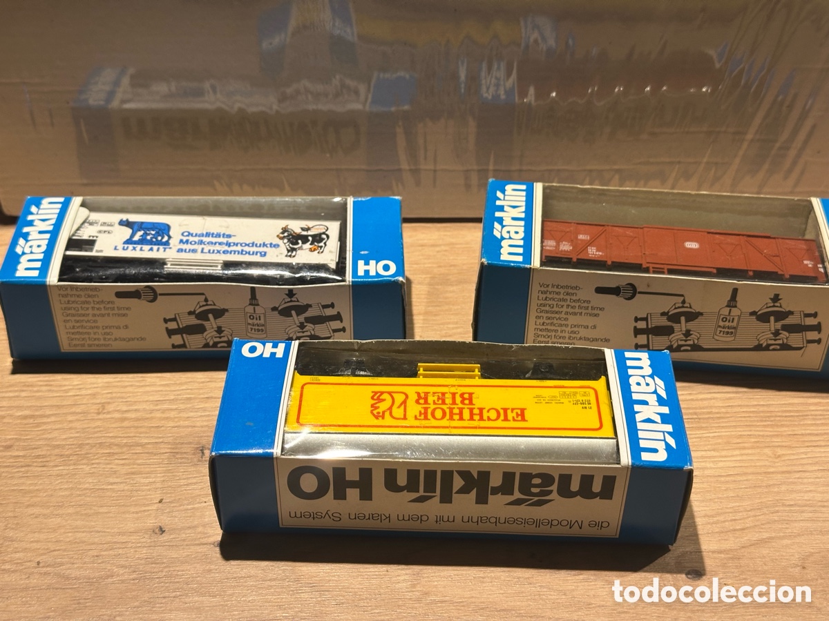 Trenes escala: Lote de 3 vagones Marklin - Foto 13