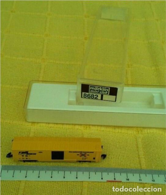 Trenes Escala: VAGON MERCANCIAS BOX CAR USA MARKLIN Z 8682