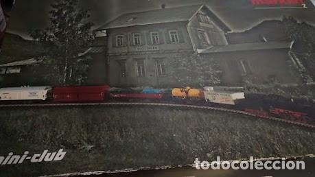 Trenes escala: M&Auml;RKL&Iacute;N - Referencia 81863, CAJA INICIO (Locomotora, Tender y cinco vagones de Mercancia