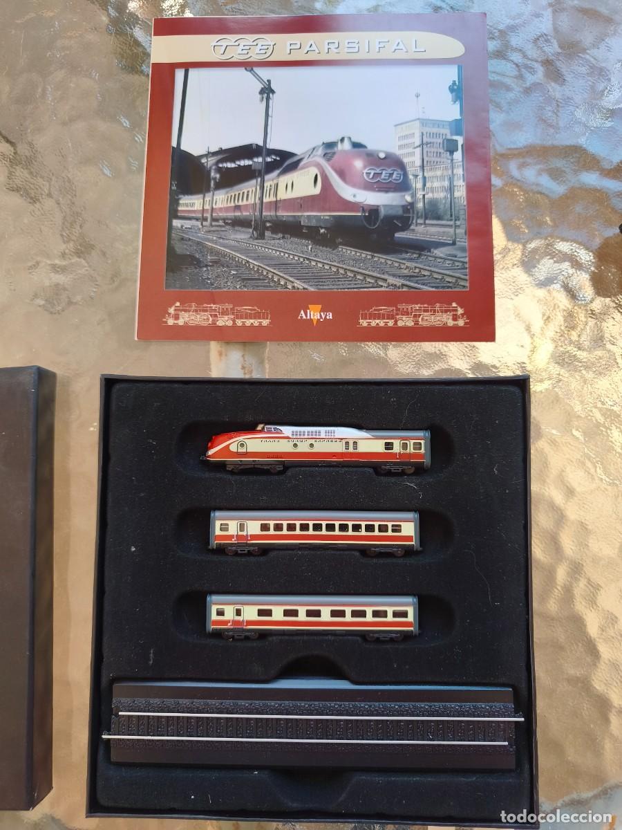 Trenes escala: Tee Parsifal.Minitrains 1/220 Atlas Collections. De Agostini