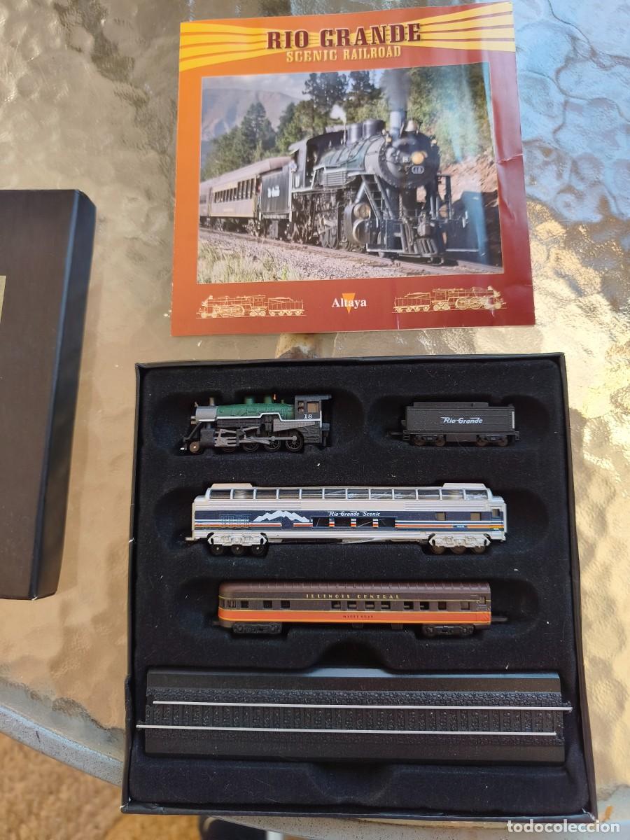 Trenes escala: Rio Grande Scenic Railroad. Minitrains 1/220 Atlas Collections. De Agostini.