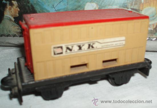Trenes escala: vagon de mercancias matchbox - Foto 1