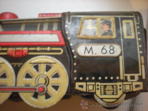 Trenes escala: LOCOMOTORA HOJALATA - Foto 3