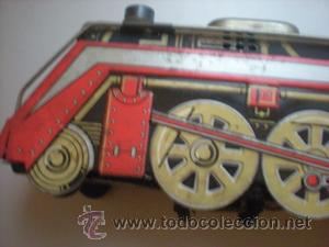 Trenes escala: LOCOMOTORA HOJALATA - Foto 4