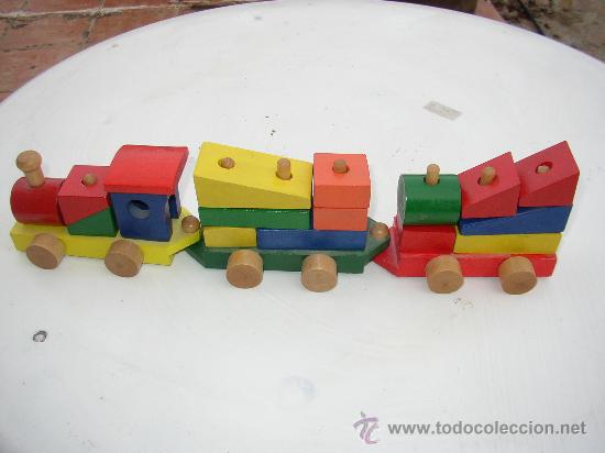 Trenes escala: ANTIGUO TREN DE MADEDRA - Foto 2