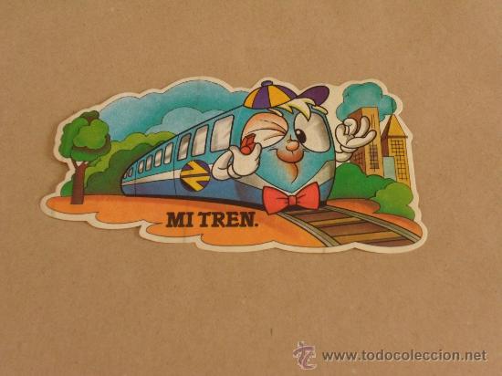 Trenes escala: Pegatina RENFE. - Foto 1
