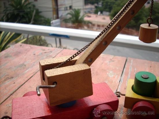 Trenes escala: ANTIGUO TREN DE MADERA. - Foto 5