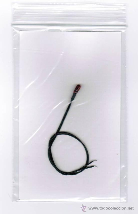 Trenes escala: Led rojo con cable - Foto 1